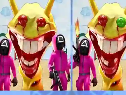 Mäng Squid Game X Sprunki Anomaly Internetis