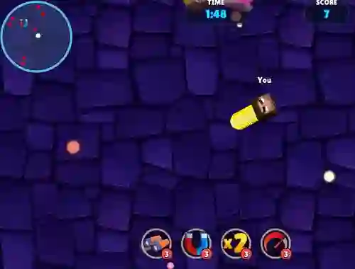 Mäng Minecraft Squid Game Worm.io Internetis