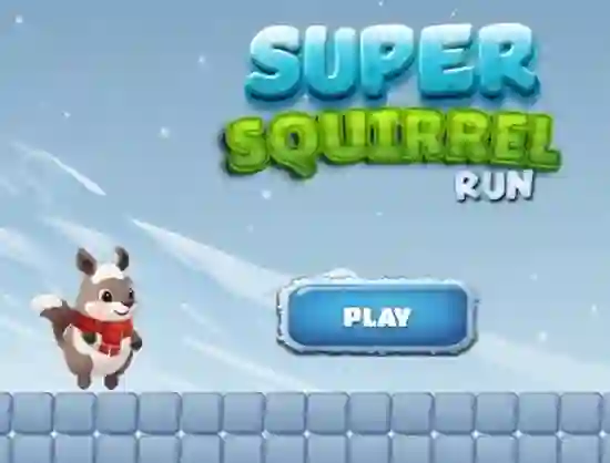 Mäng Super Squirrel Run Internetis