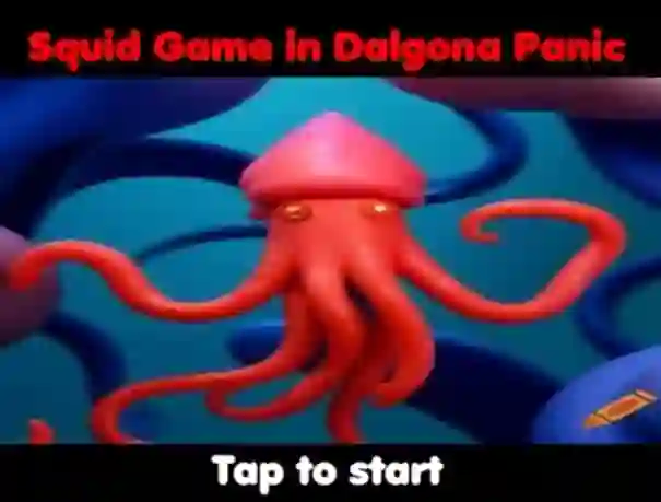 Mäng Squid Game In Dalgona Panic Internetis