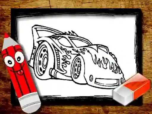 Mäng Back To School Car Coloring Book Internetis
