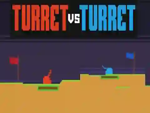 Mäng Turret vs Turret Internetis