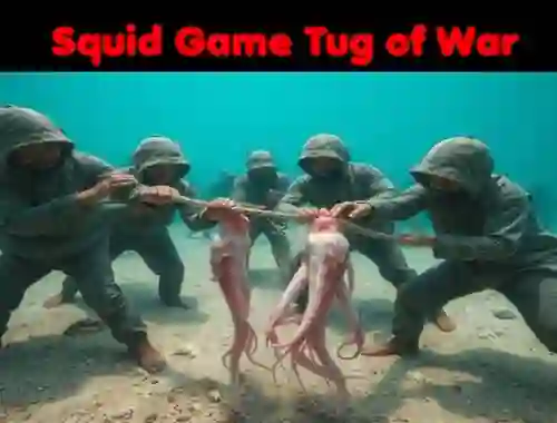 Mäng Squid Game Tug Of War Internetis
