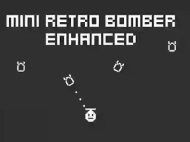Mäng Mini Retro Bomber Enhanced Internetis