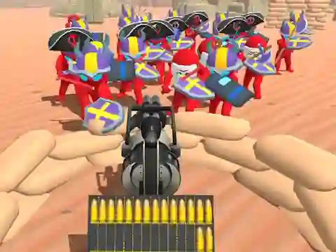 Mäng Bullet Army Run Internetis
