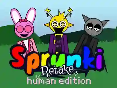 Mäng Sprunki Retake: Human Edition Internetis