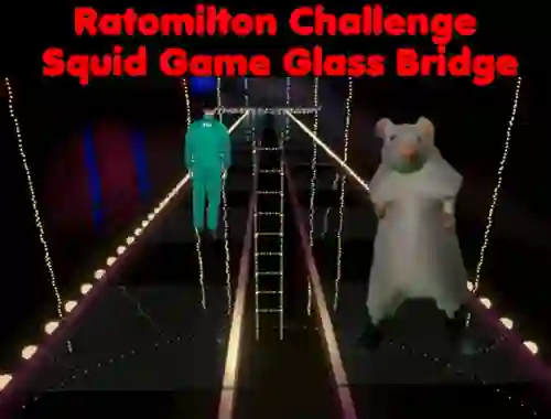 Mäng Rato Milton Challenge Squid Game Glass Bridge Internetis