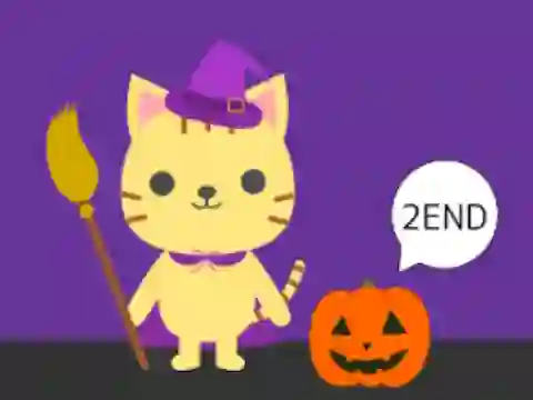 Mäng Cat and Halloween Escape Internetis