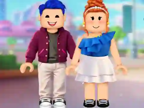 Mäng Roblox Couple Dressup Internetis