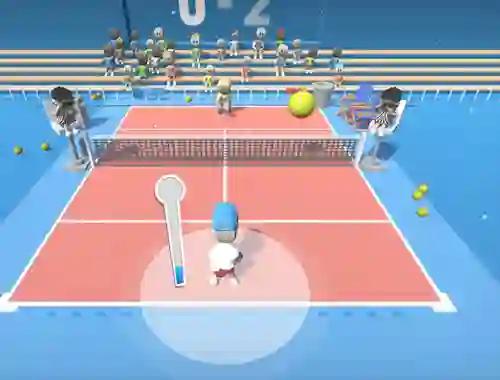 Mäng Tennis Clash Internetis
