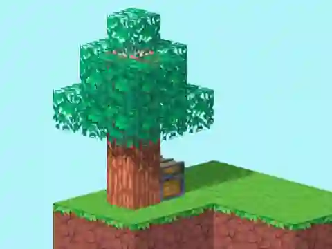 Mäng Skyblock 3D: Survival Internetis