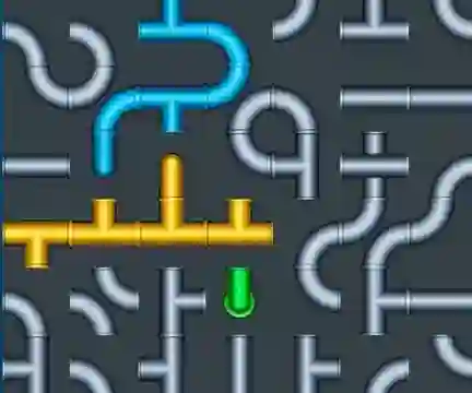 Mäng Connect The Pipes Water Puzzle Internetis