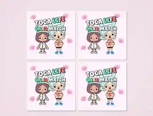 Mäng Toca Life Memory Card Match Internetis