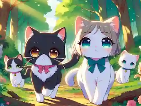 Mäng Adventure of Kittens Internetis