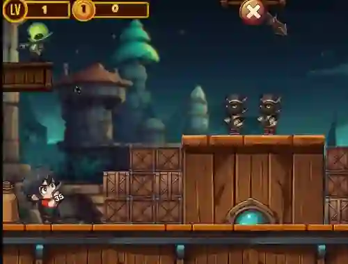 Mäng Zombie Knockdown Internetis