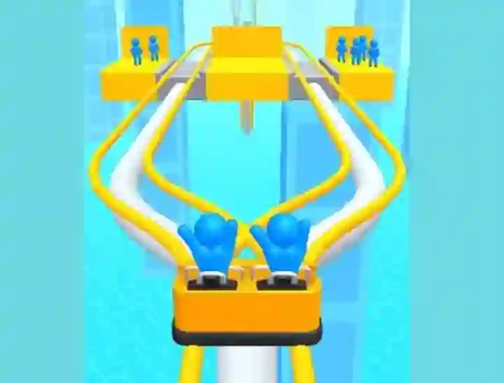Mäng Runner Coaster Race Internetis
