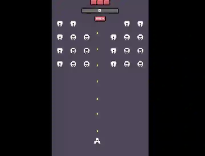 Mäng Space Invasion Arcade Internetis