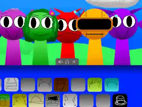 Mäng Sprunka Animated Internetis