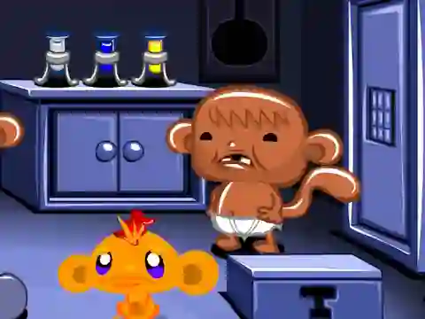 Mäng Monkey Go Happy 938 Internetis