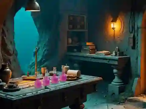 Mäng Underwater Sorceress Escape Internetis