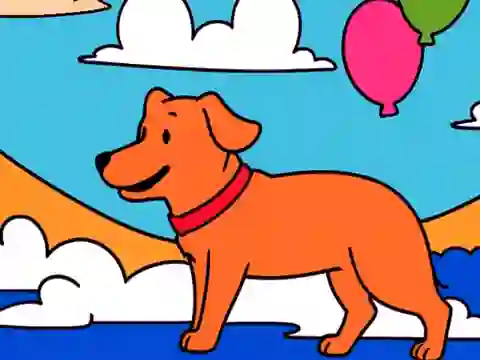 Mäng Color By Code: Yellow Dog Internetis