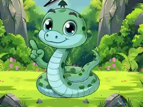 Mäng Snake Searching The Baby Internetis