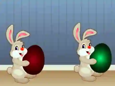 Mäng Escape with the Easter Bunny Internetis