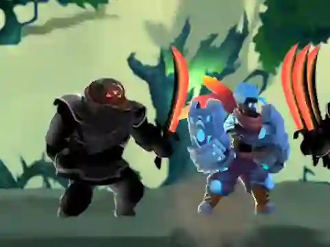 Mäng Stickman Warrior Internetis