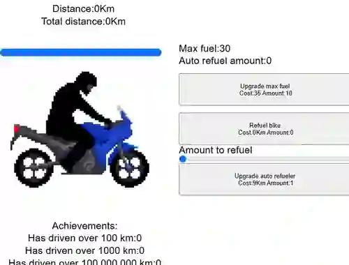 Mäng Motorbike Clicker Internetis