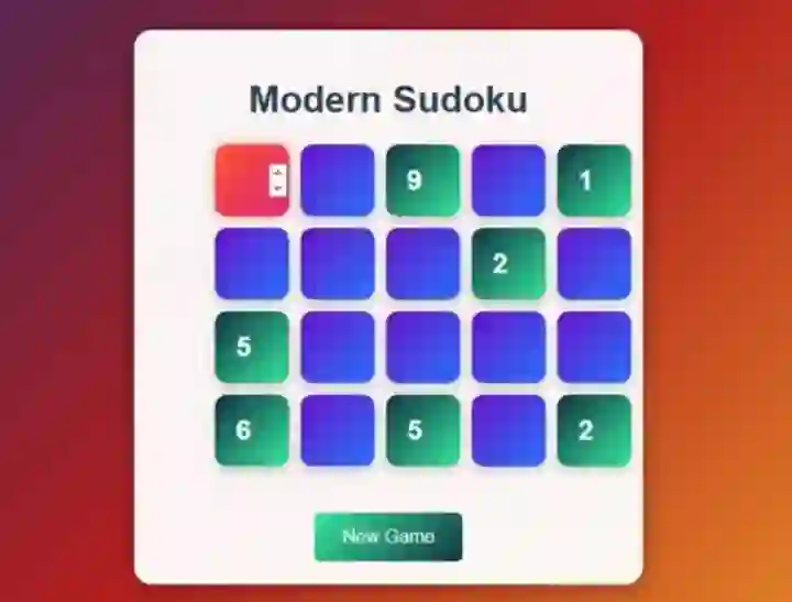 Mäng Modern Sudoku Internetis
