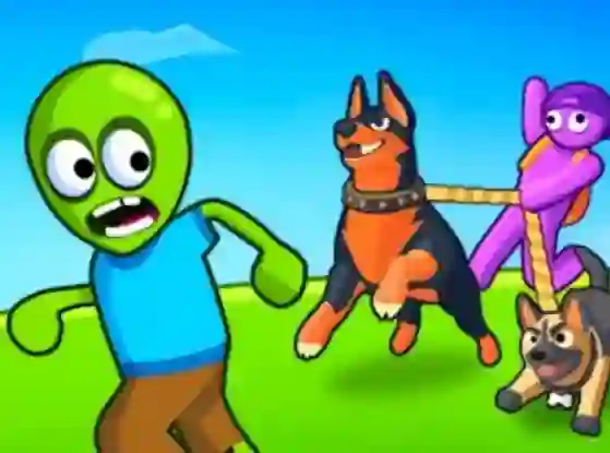 Mäng Dogs Vs Aliens Internetis