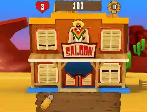 Mäng Saloon Robbery Internetis