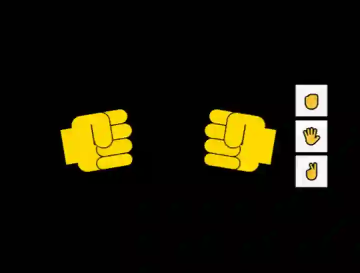 Mäng Rock Paper Scissors Challenge Internetis