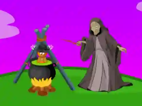 Mäng Saving A Boy From A Witch Internetis
