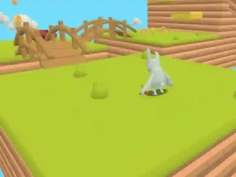 Mäng Bunny Coin Hop Internetis