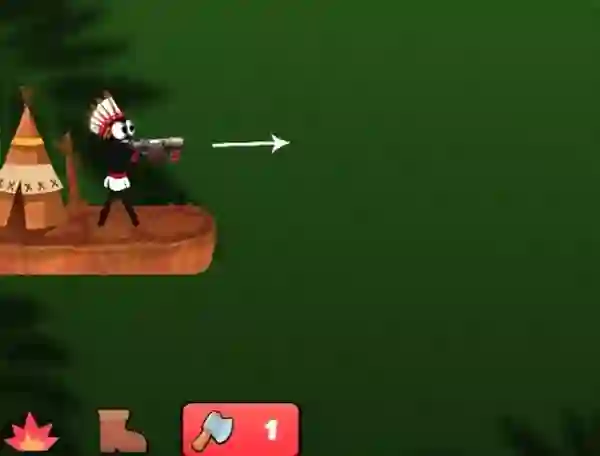 Mäng Stickman Arrow Battle Internetis