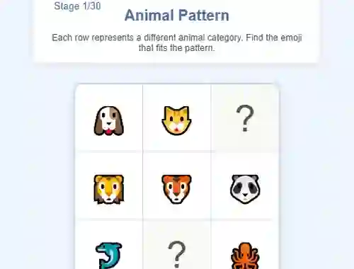 Mäng Emoji Sort 30 Internetis