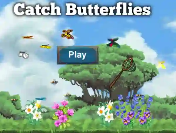 Mäng Catch Butterflies Internetis