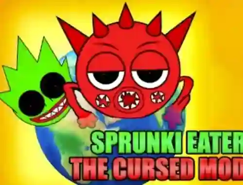 Mäng Sprunki Eater The Cursed Mod Internetis