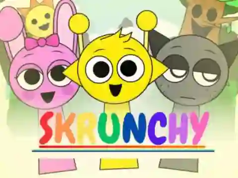 Mäng Sprunki Skrunchy Internetis