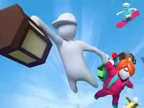 Mäng Fall Flat Battle Internetis