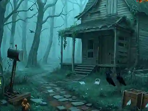 Mäng Whispering Abode Escape Internetis