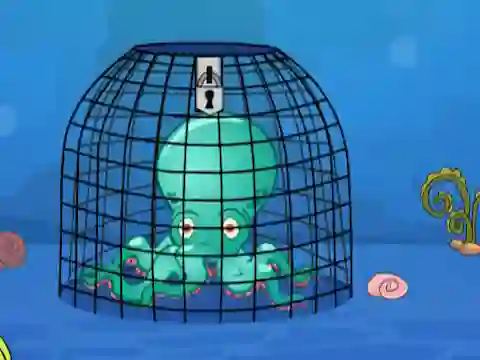 Mäng Release Octopus from Cage Internetis