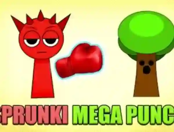 Mäng Sprunki Mega Punch Internetis