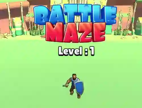 Mäng Battle Maze Internetis