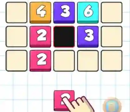 Mäng Number Merging Challenge Internetis