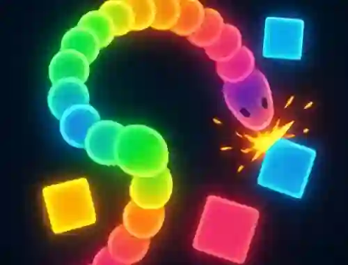 Mäng Snake Frenzy Color Clash Internetis