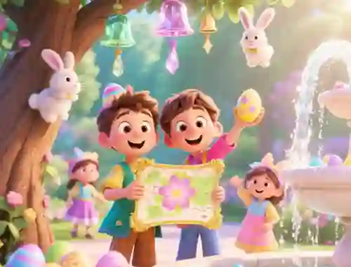 Mäng Find The Differences: Easter Egg Hunt Internetis