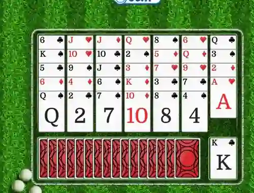 Mäng Golf Solitaire Internetis