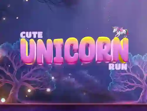 Mäng Cute Unicorn Run Internetis